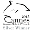 Silver Winner at Cannes Corporate Media and TV Awards